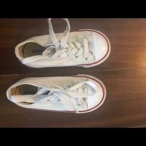 Converse white shoes kids